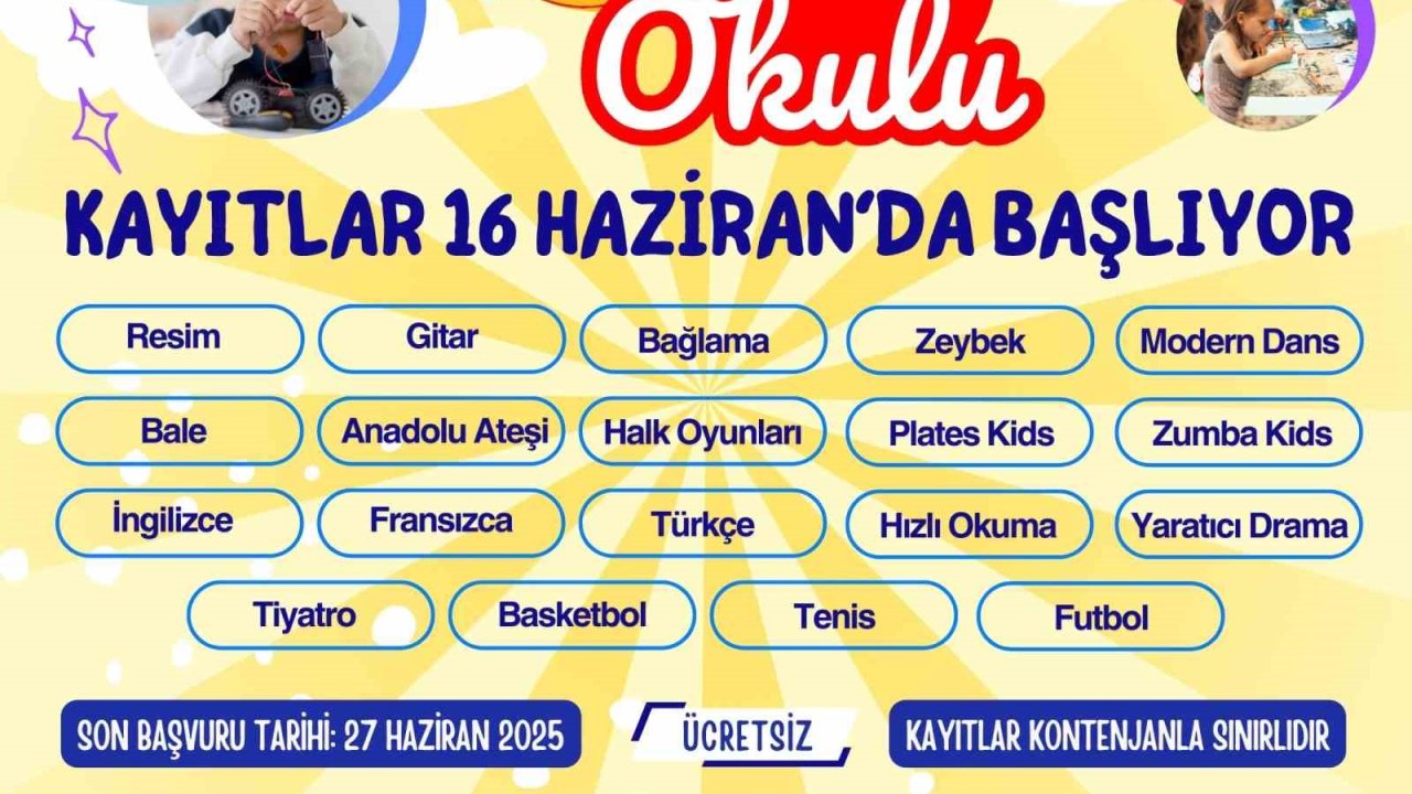 Söke Belediyesi yaz okulu kayıtları başlıyor