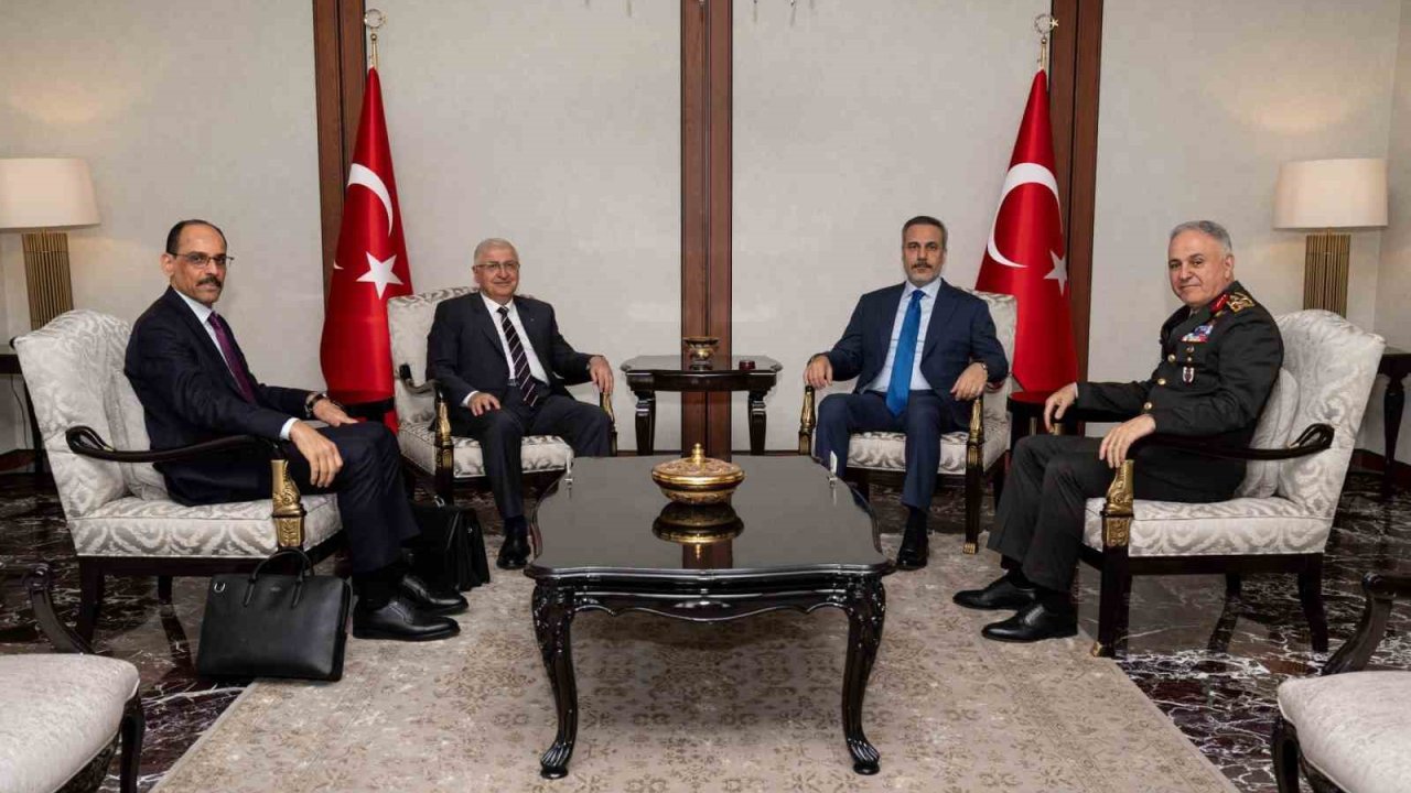 Fidan, Güler, Gürak ve Kalın Dışişleri Bakanlığı’nda bir araya geldi