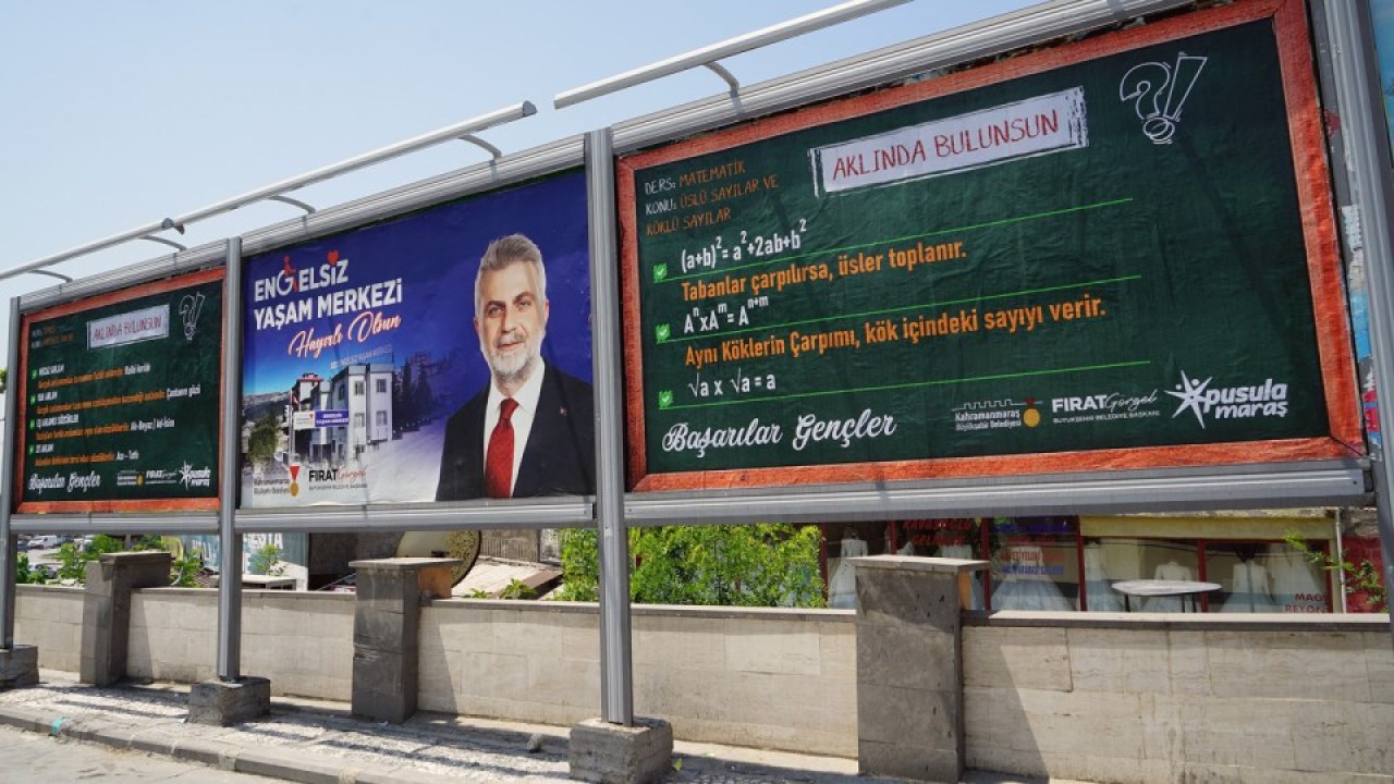 Kahramanmaraş’ta LGS öncesi her köşe de bilgi