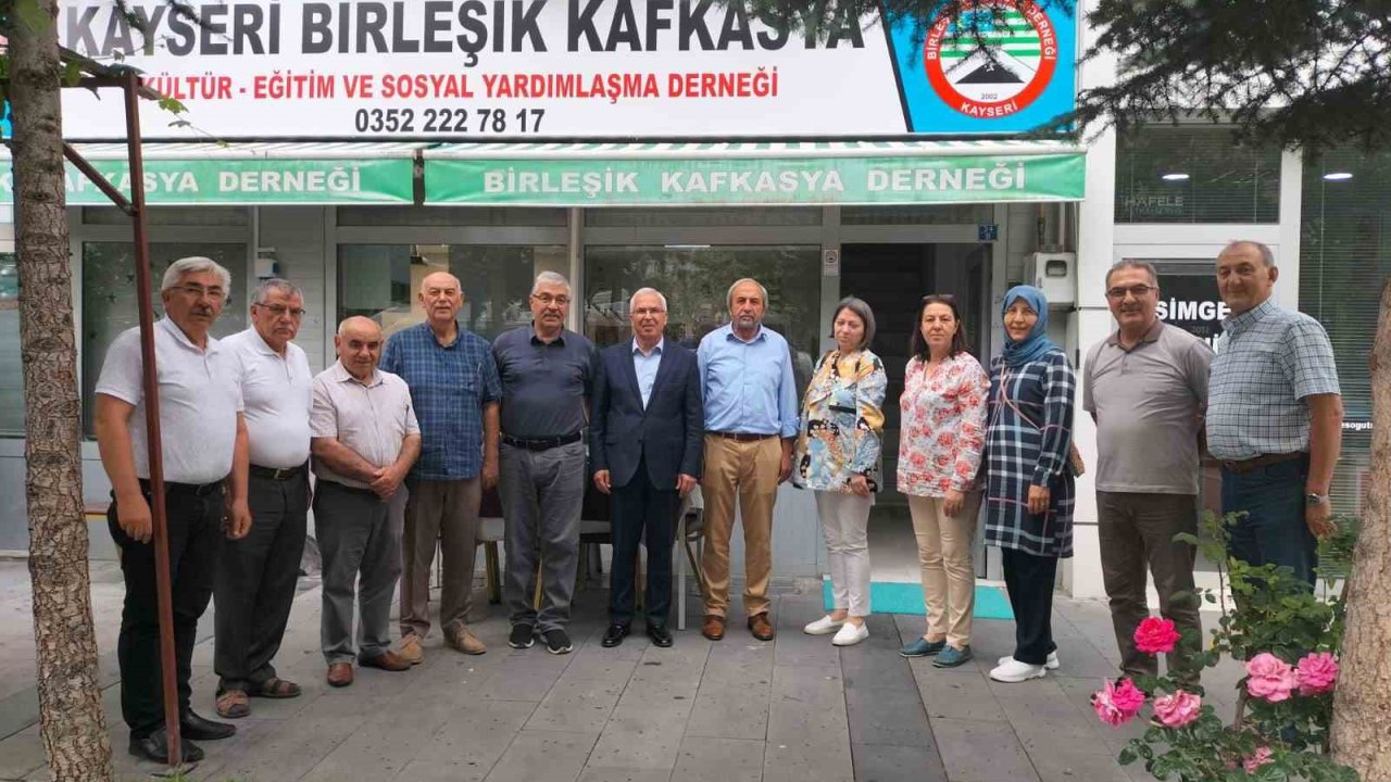 Birleşik Kafkasya Derneği’nden Kaymakam Dönmez’e veda