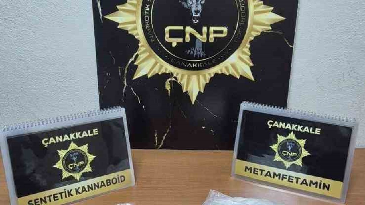 Çanakkale’de uyuşturucu operasyonuna 1 tutuklama