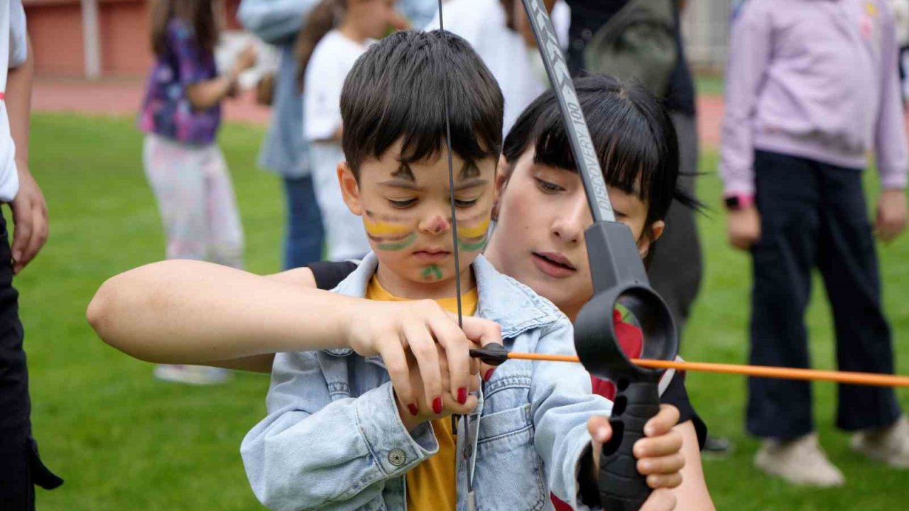 Gümüşhane’de çocuklara özel Gençlik Spor Festivali düzenlendi