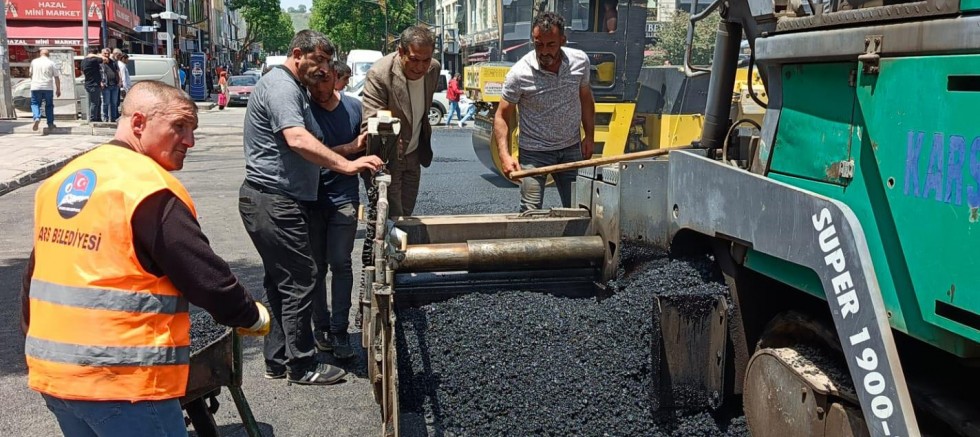 Kars'ta Hummalı Yol ve Yapım Çalışması Başladı