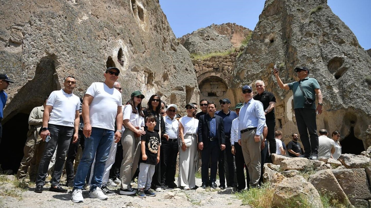 Kayseri protokolü Soğanlı Vadisi’nde buluştu