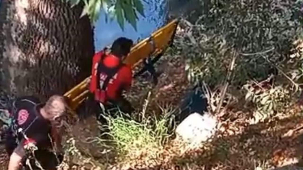 Balık tutarken 15 metreden düştü