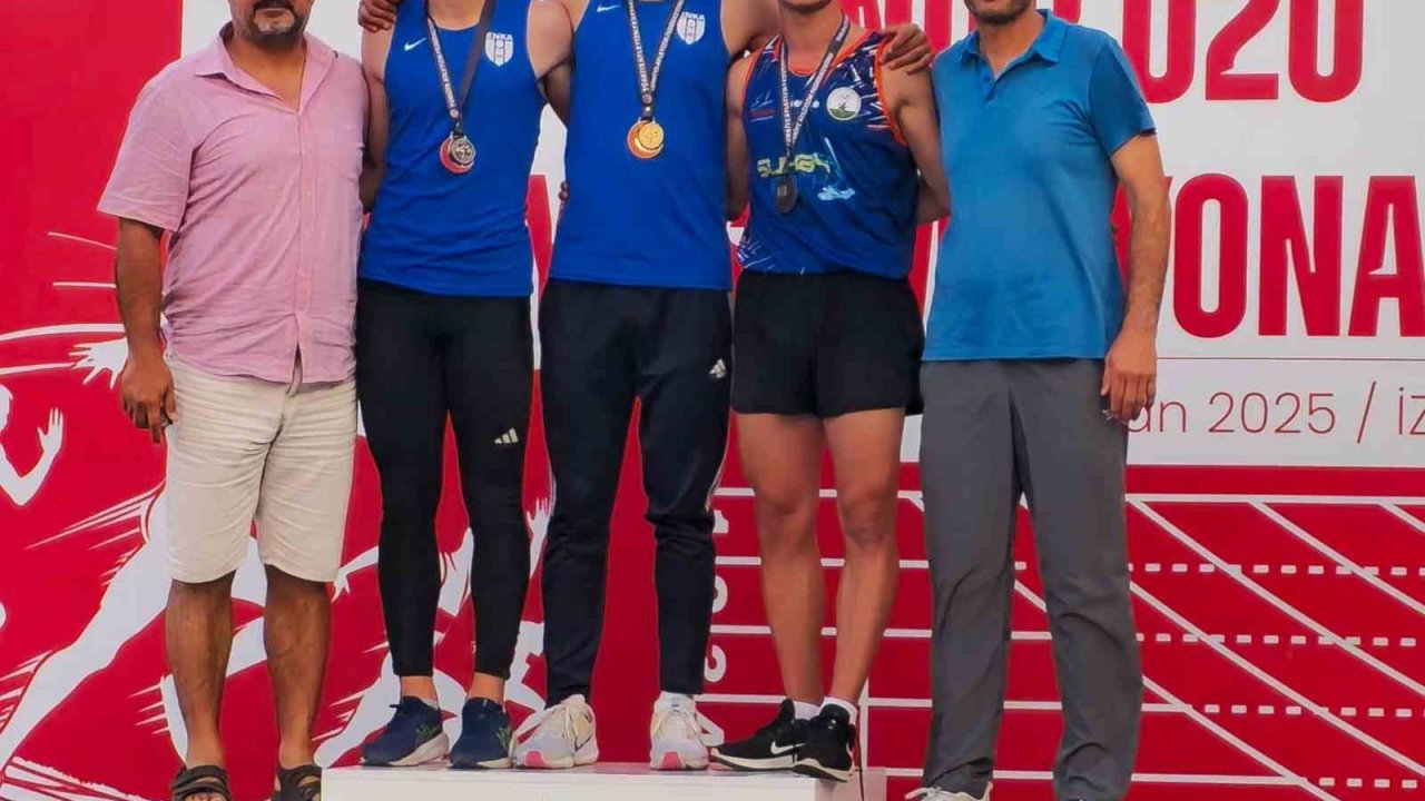 Aydınlı milli sporcular şampiyonaya damga vurdu