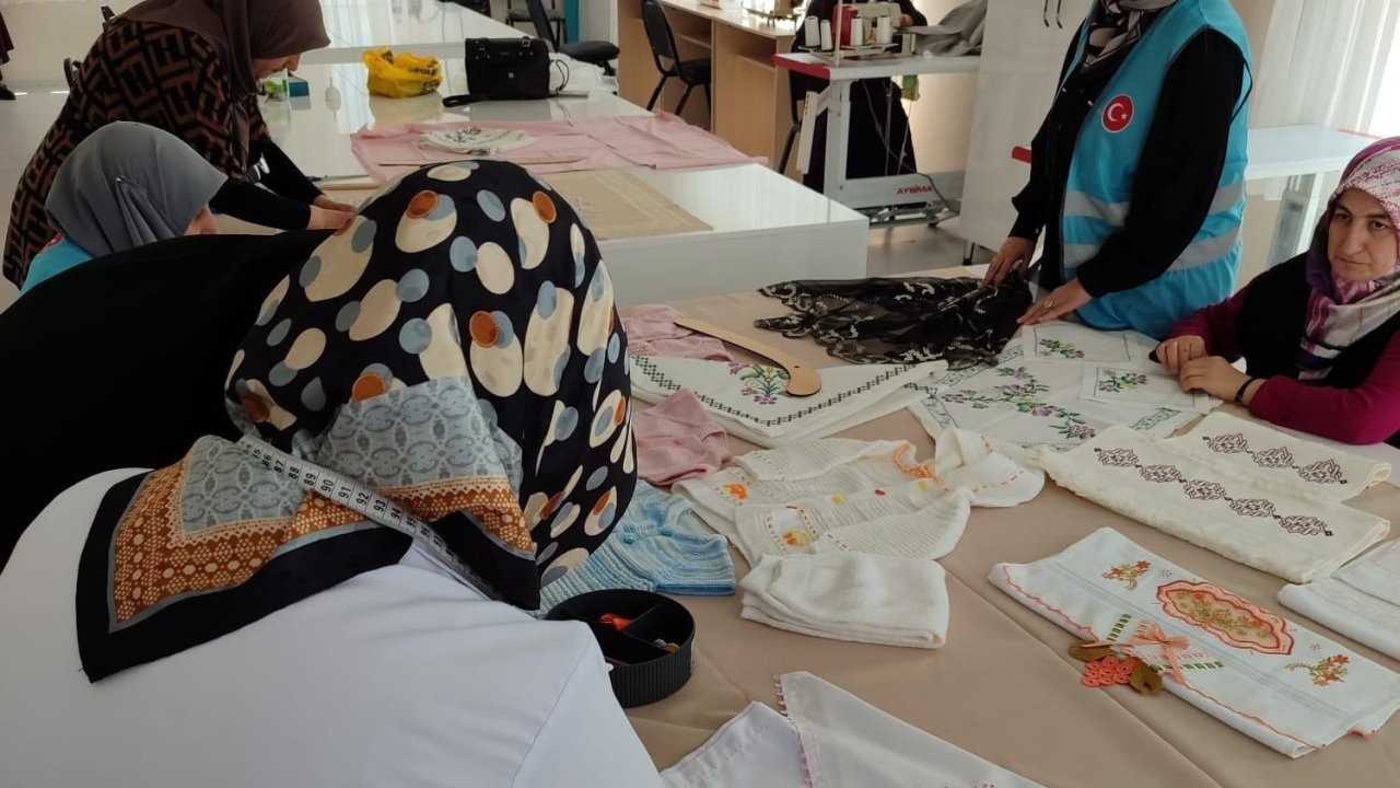 Erzurum’da "İyilik Atölyeleri" gönüllere dokunuyor