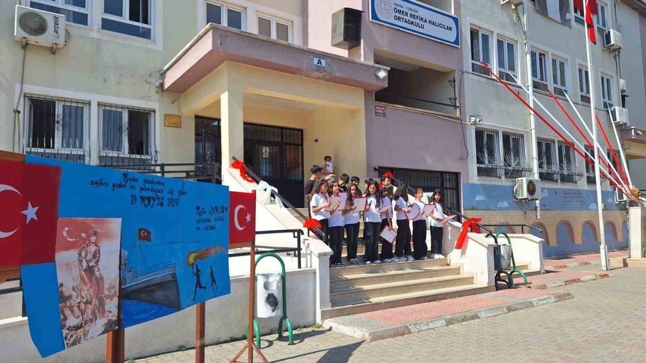 Adana Ömer Refika Halıcılar Ortaokulu’ndan uluslararası başarı