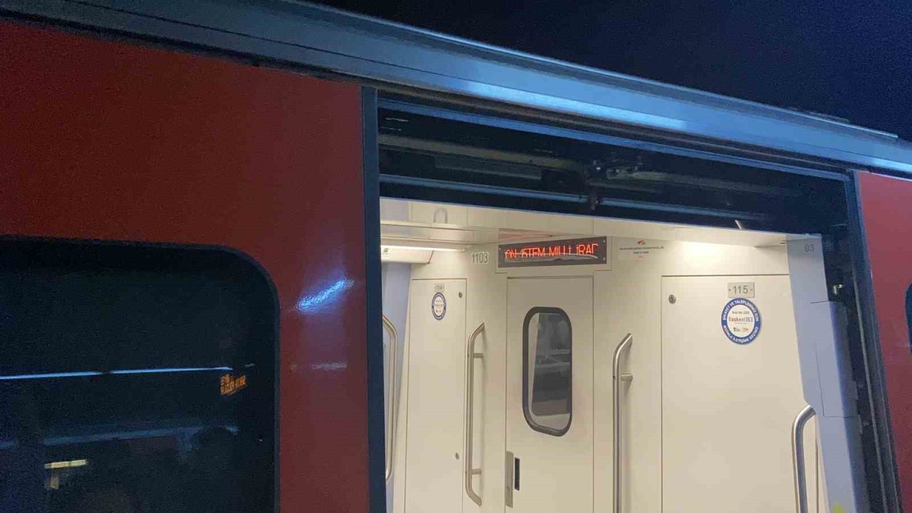 Ankara metrosunda arıza: Yolcular boşaltıldı