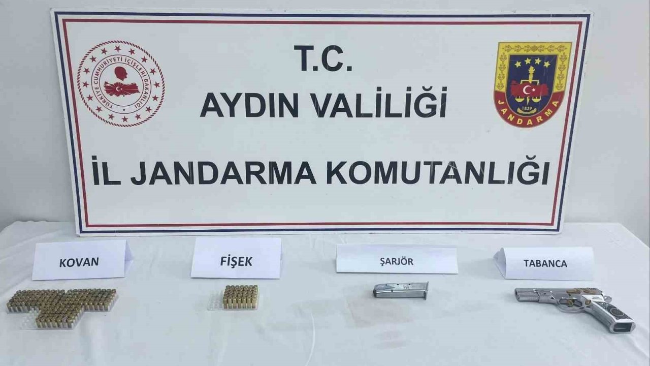 Silahla ateş eden şüpheli jandarma tarafından yakalandı