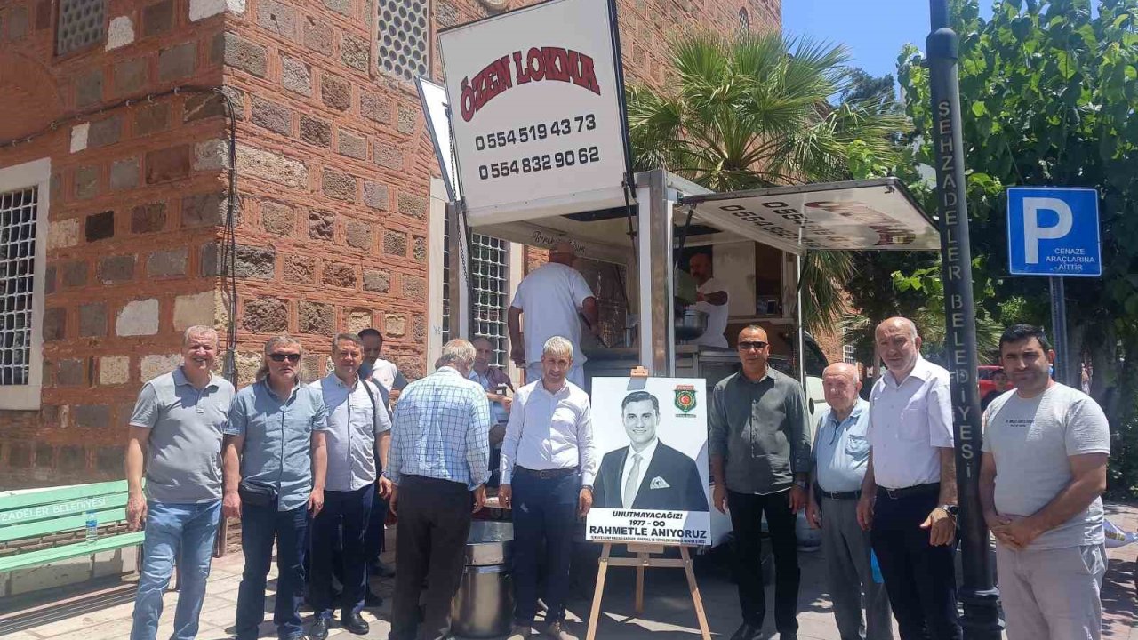 Şehit ve gazi ailelerinden Başkan Zeyrek için lokma hayrı