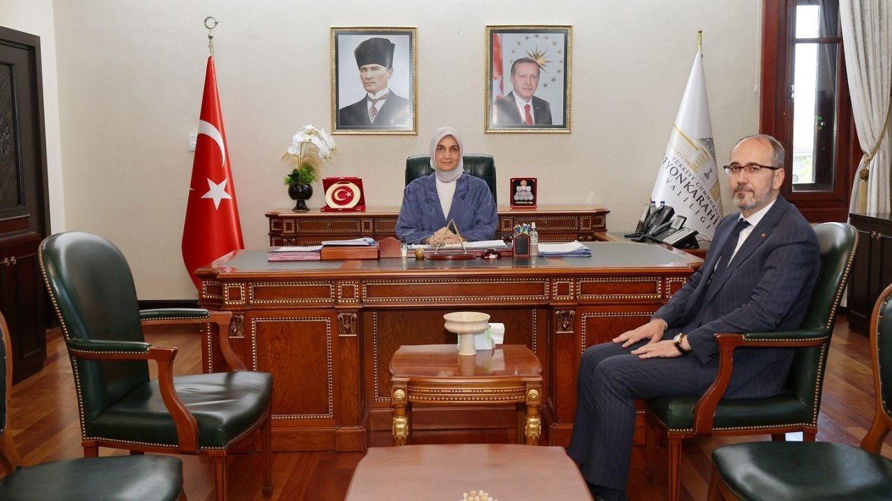 Vali Yiğitbaşı, yeni İl Sağlık Müdürü Dr. Hakkı Öztürk’ü kabul etti