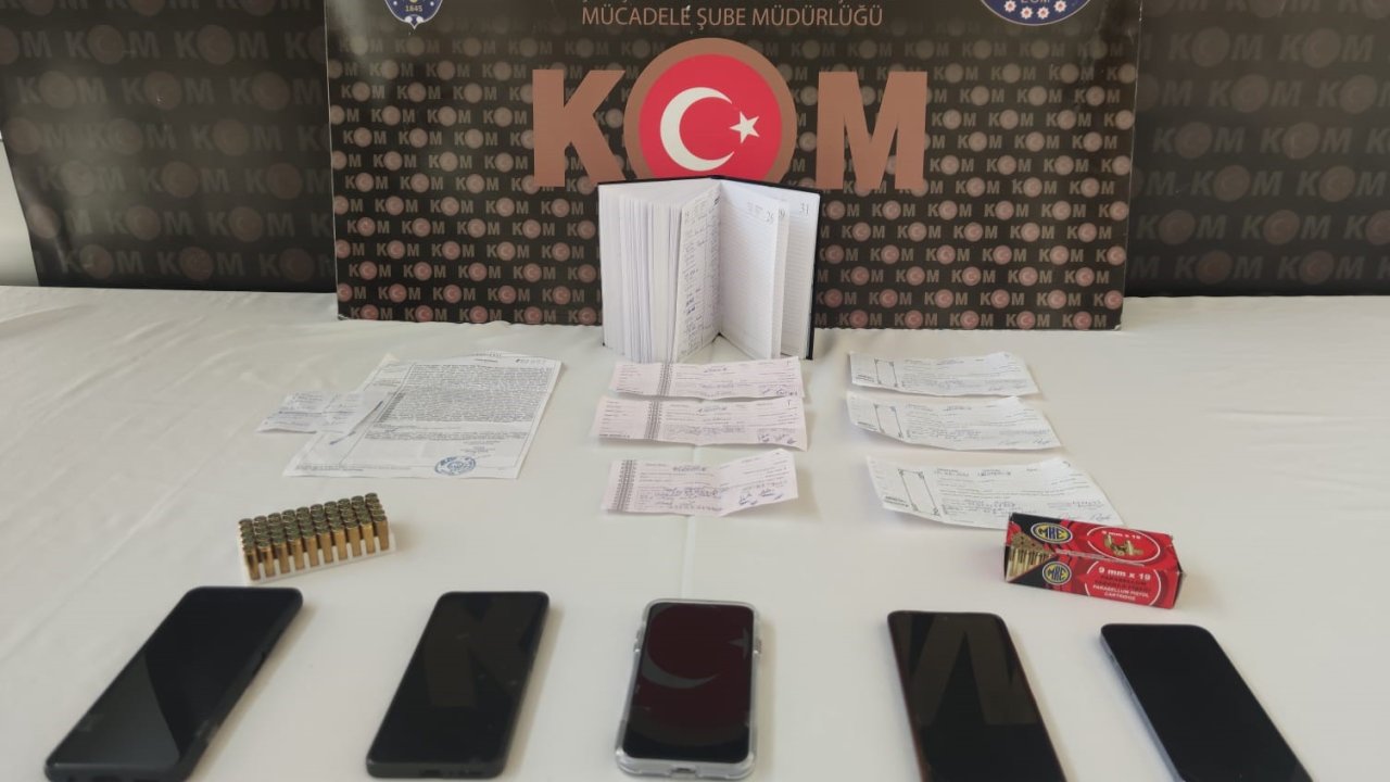 Kütahya’da tefecilik operasyonu, 6 şüpheli yakalandı