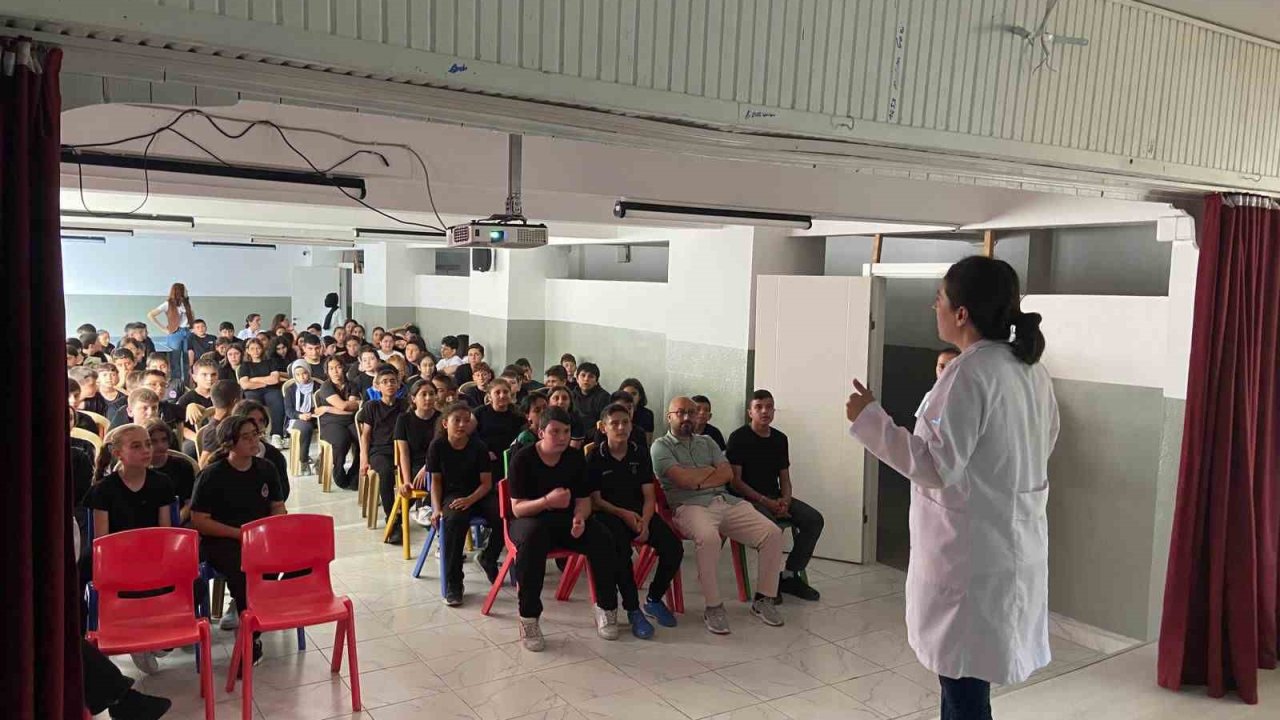 Öğrencilere kene ve bulaşıcı hastalıklar eğitimi