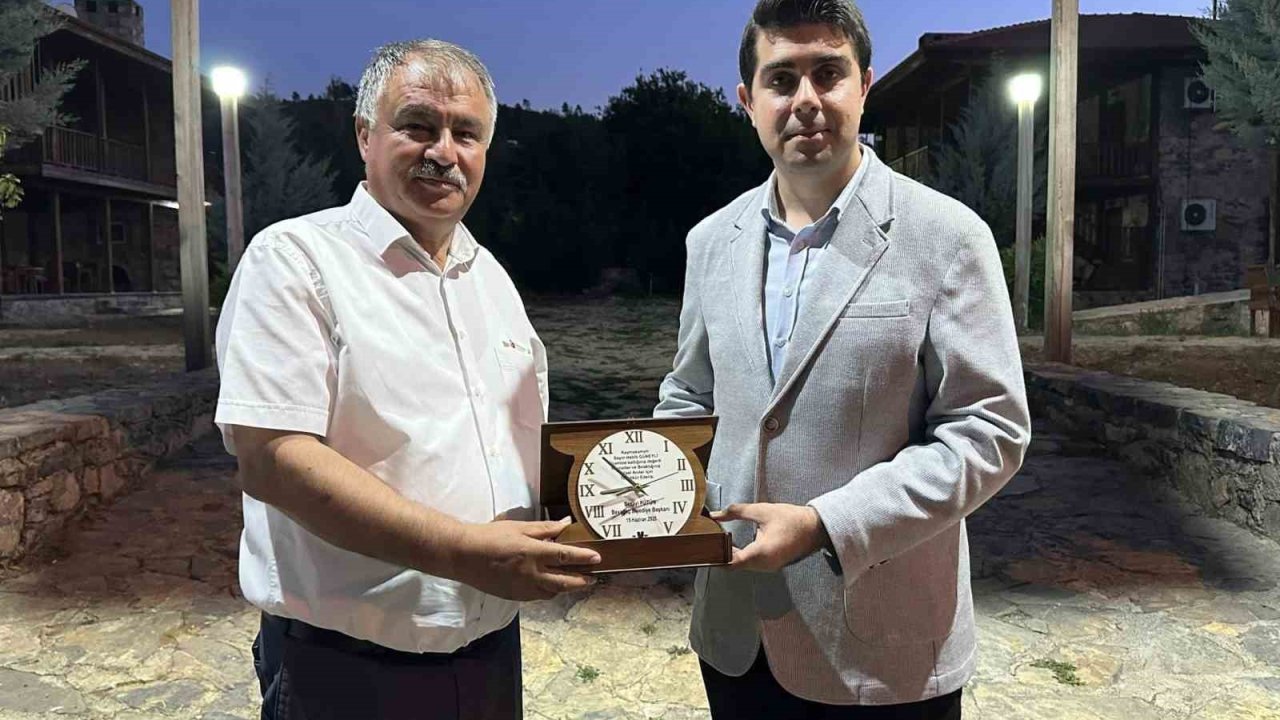 Beyağaç, Kaymakam Güneyli’ye veda etti