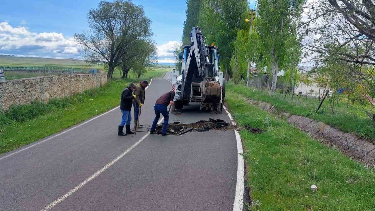 Arpaçay’da tahrip edilen su şebekesi onarıldı