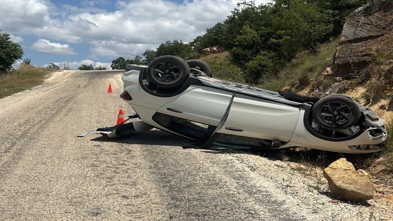 Bilecik’te meydana gelen trafik kazasında 2 kişi yaralandı