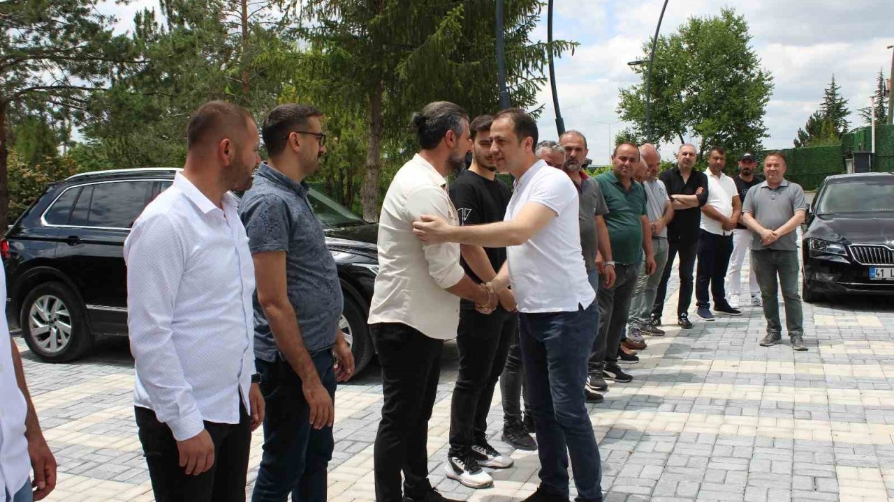 Kaymakam Tok’u ilçe protokolü ve mesai uğurladı