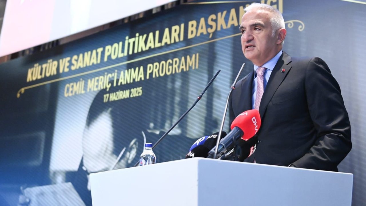 Kültür ve Turizm Bakanı Ersoy, Cemil Meriç’i anma programına katıldı