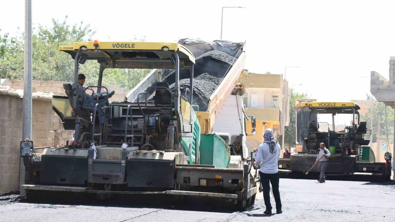 Suruç Tilal Caddesi sıcak asfalta kavuştu