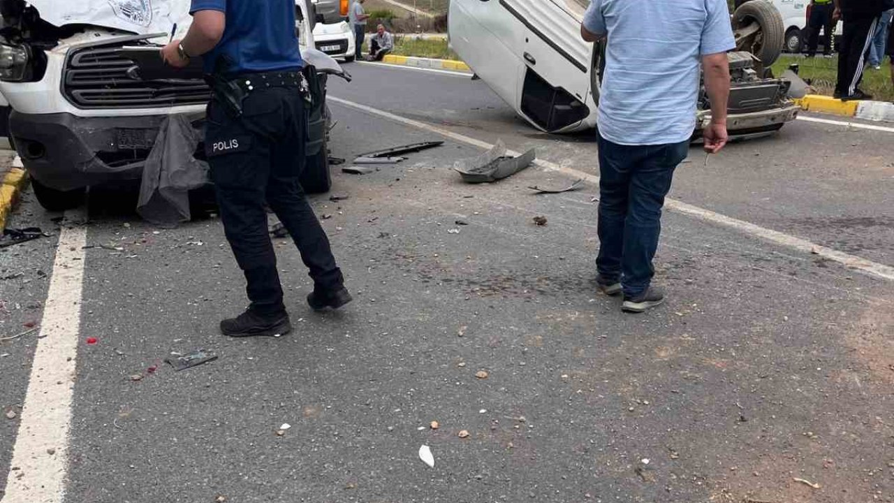 Tomarza’da trafik kazası: 1 yaralı