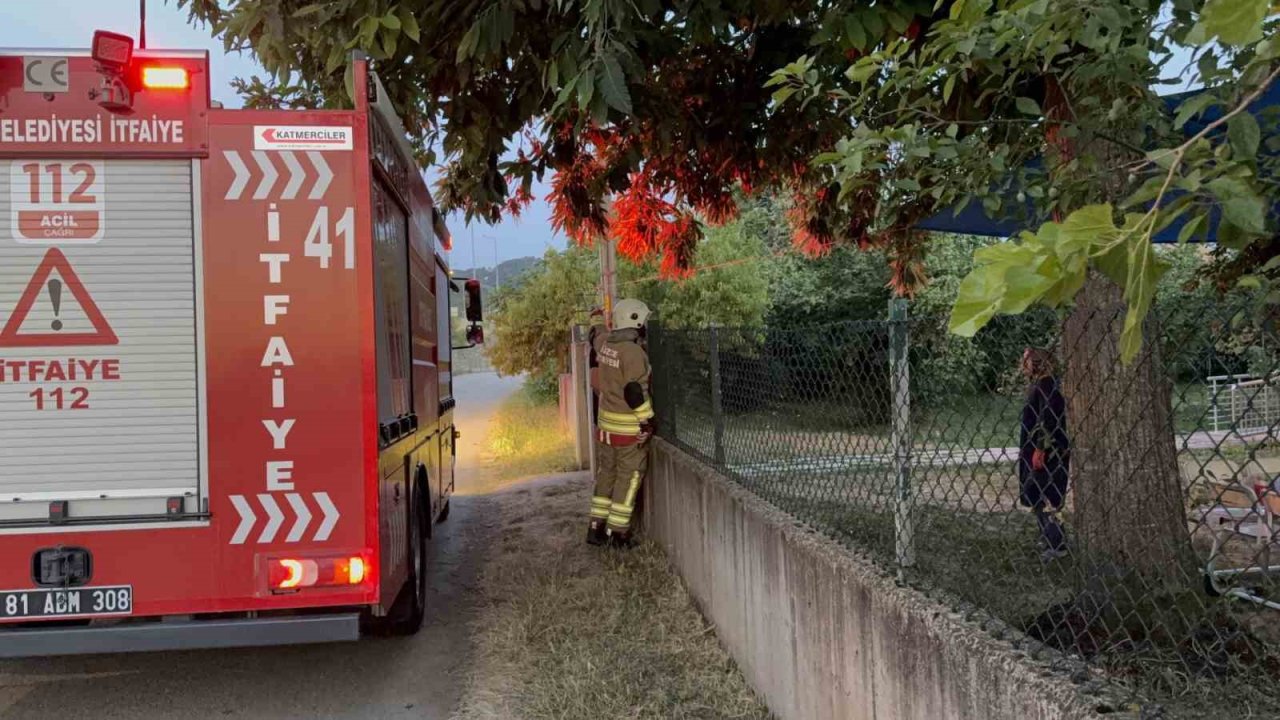 Duman itfaiyeyi harekete geçirdi