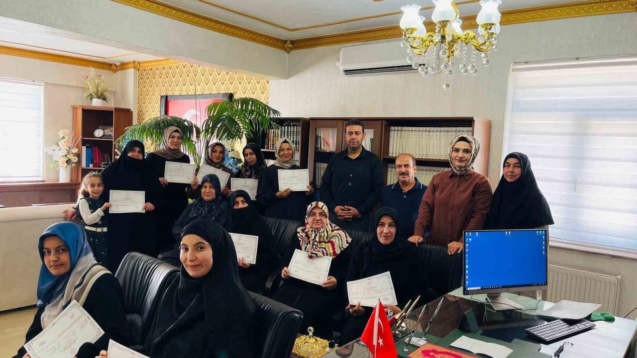 Elazığ’da gassallık kursu sona erdi