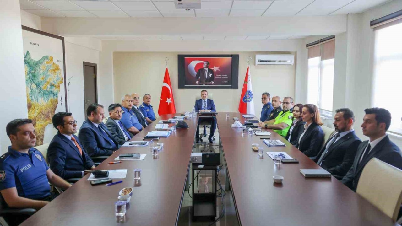 Vali Sözer, güvenlik çalışmaları hakkında bilgi aldı