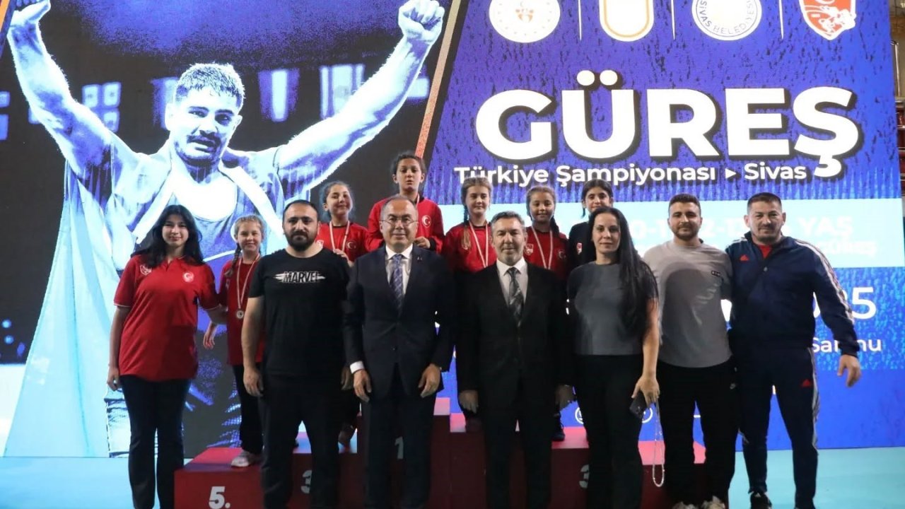 Minikler Türkiye Güreş Şampiyonası sona erdi