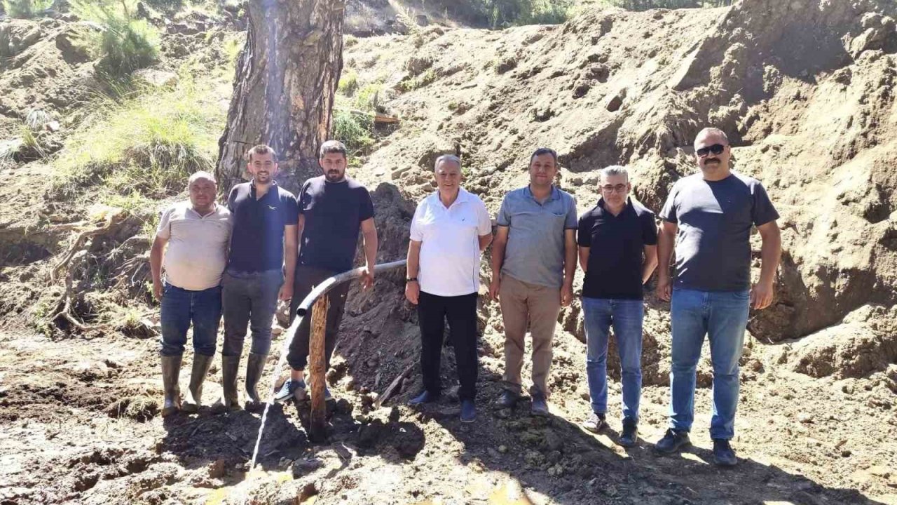 Karacasu Yazır Mahallesi’nde su sorunu çözüldü