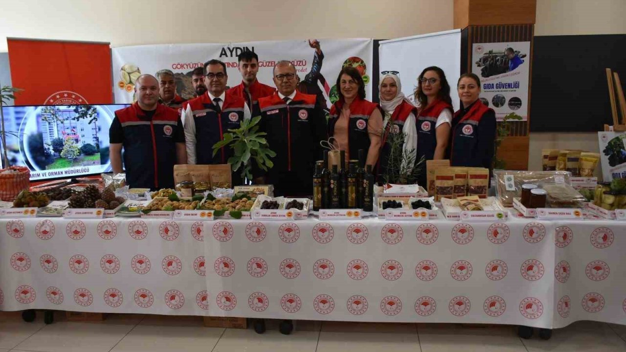 Aydın’ın Coğrafi İşaretli ürünleri başkentte tanıtıldı