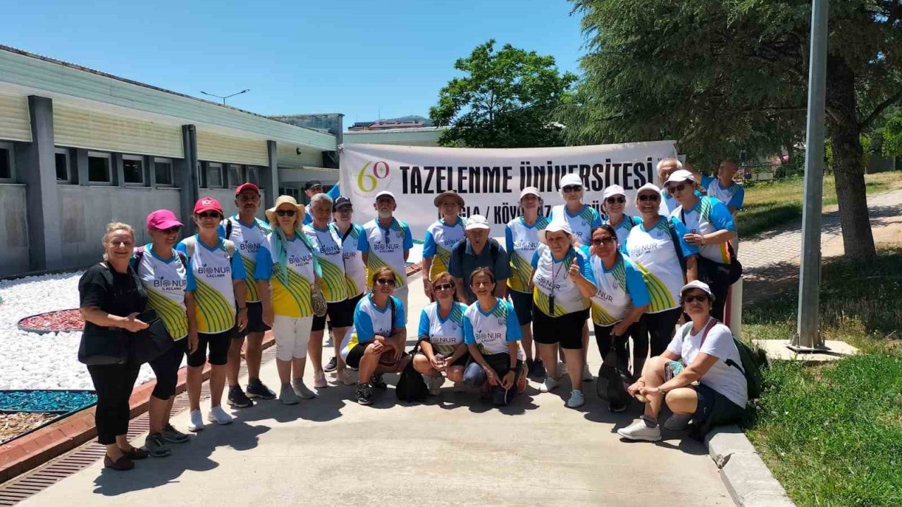 Köyceğiz Tazelenme Üniversitesi’nin olimpiyat heyecanı başladı