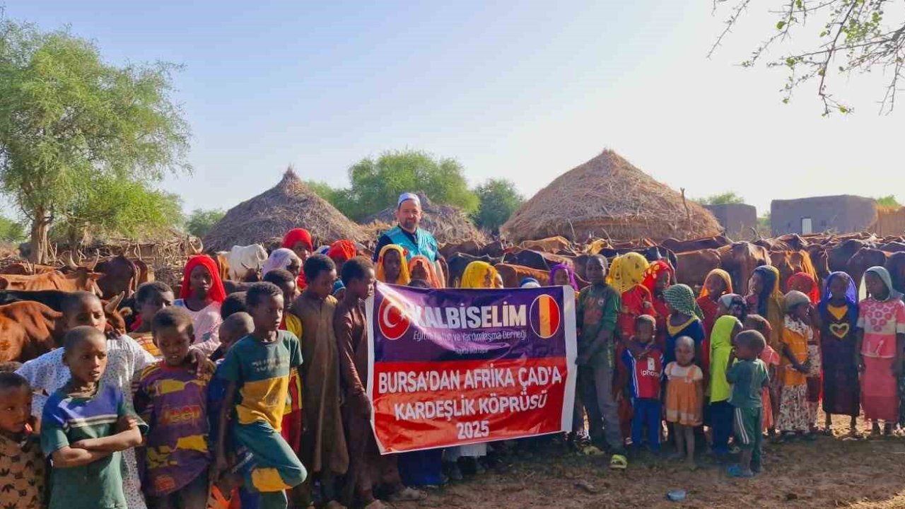 Kalbiselim Derneği’nden Afrika’da yetimlerin yüzünü güldürdü