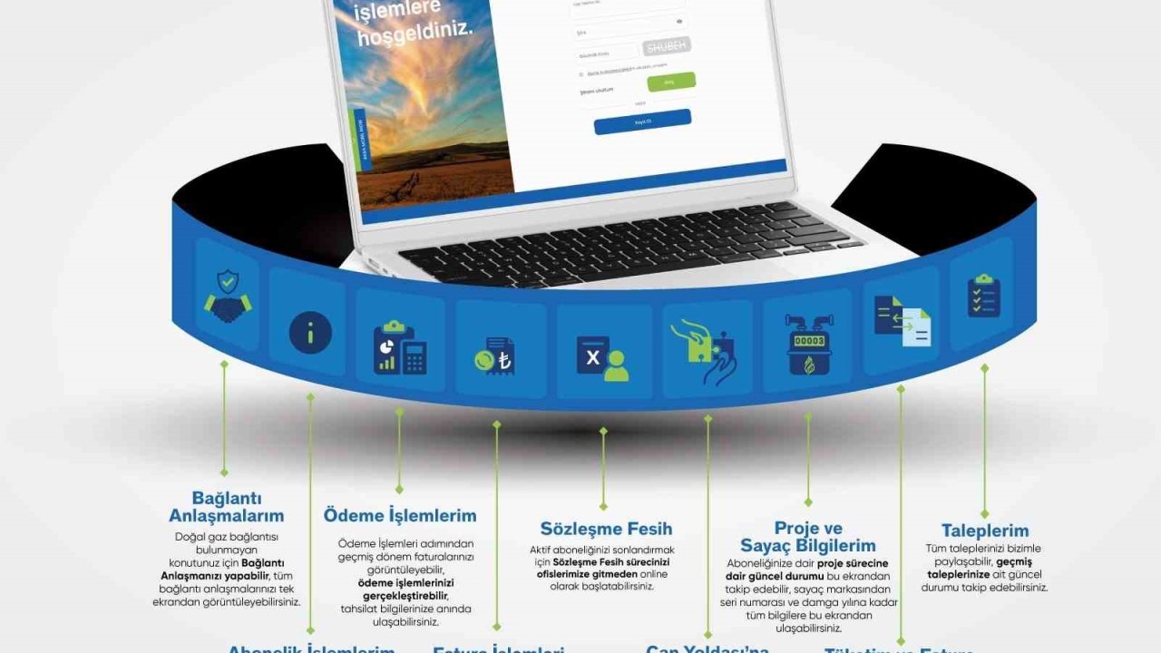 Aksa Doğalgaz, Online İşlemler kanalını yeniledi