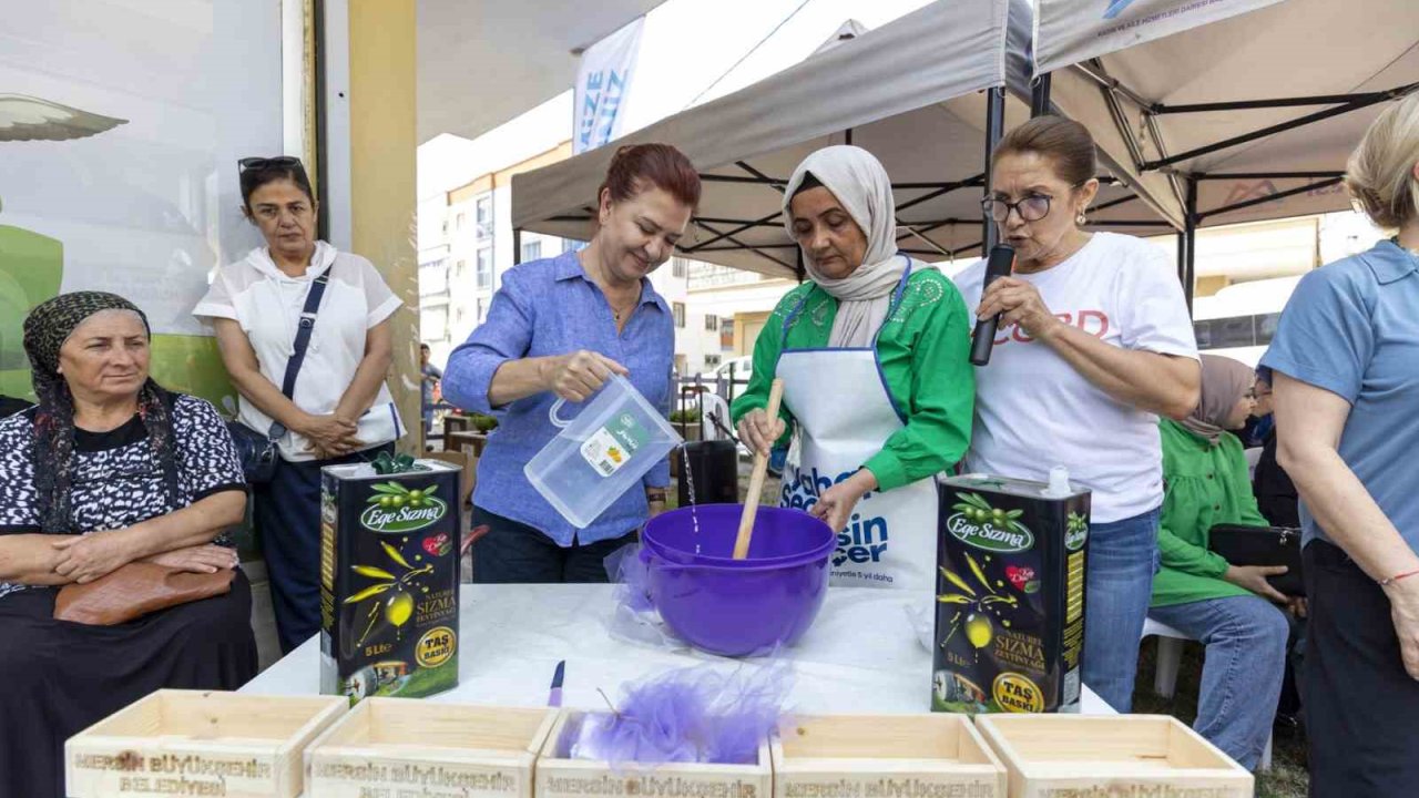 Kadınlar üretmeye, Mersin güçlenmeye devam ediyor