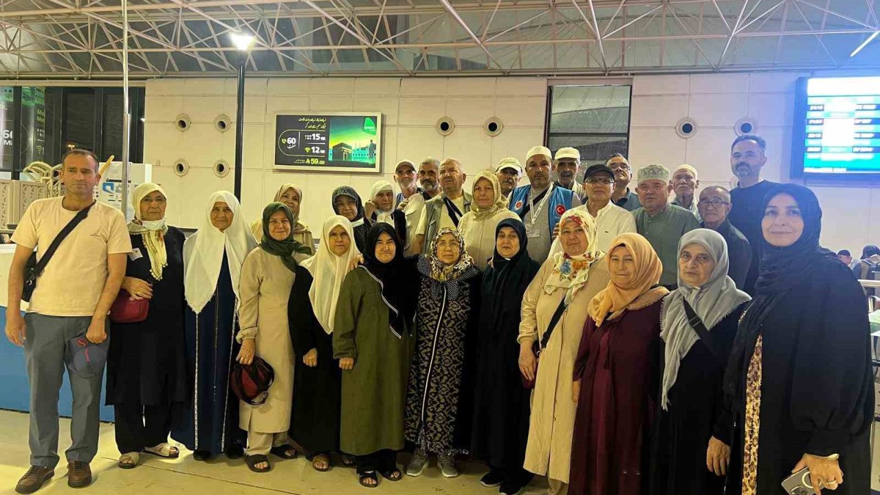 Anamurlu hacılar yurda döndü