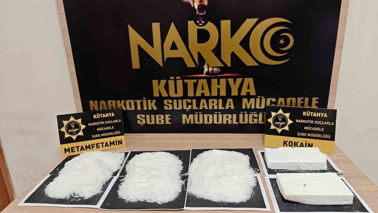 Kütahya’da uyuşturucu operasyonu: 3 şüpheli tutuklandı