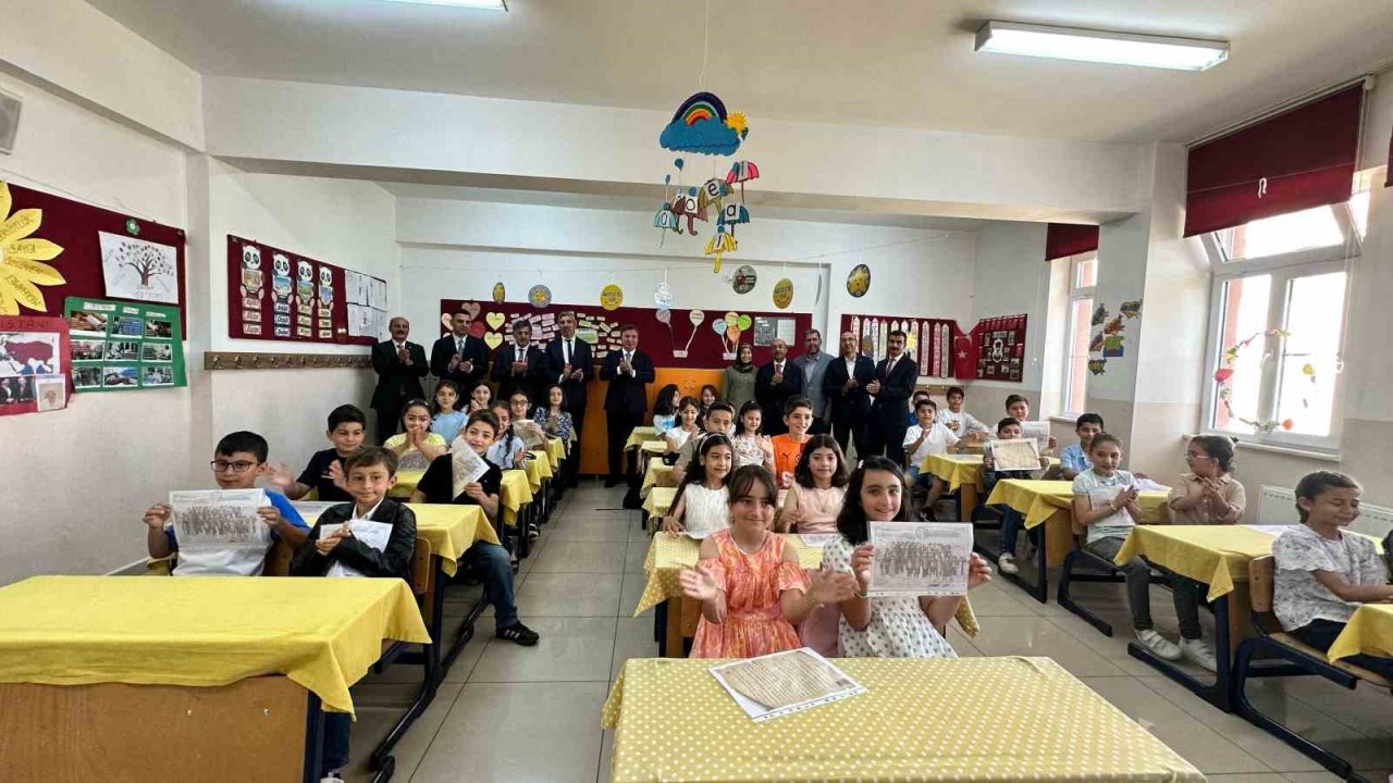 Erzincan’da 42 bin öğrenci karne heyecanı yaşadı