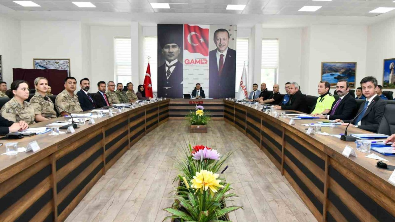 Tunceli’de asayiş ve güvenlik toplantısı