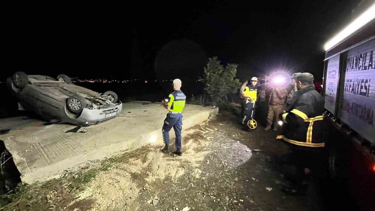 Elazığ’da trafik kazası: 1 yaralı