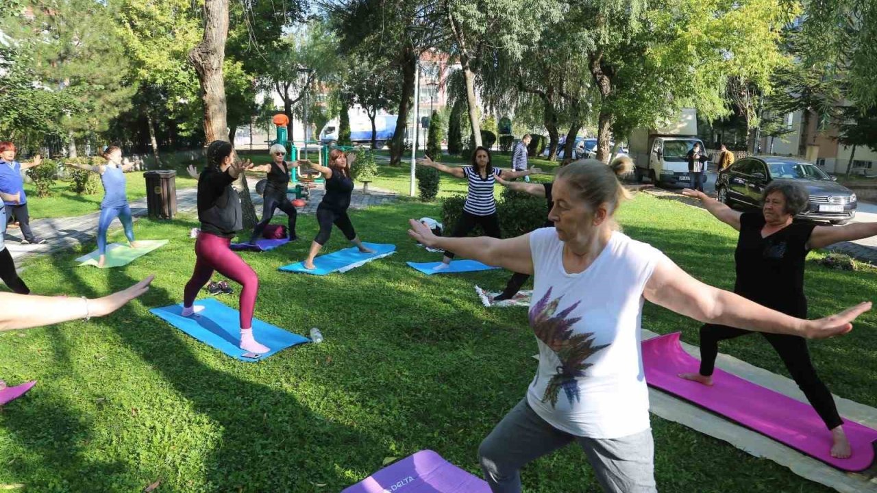 Parklarda spor etkinlikleri başlıyor