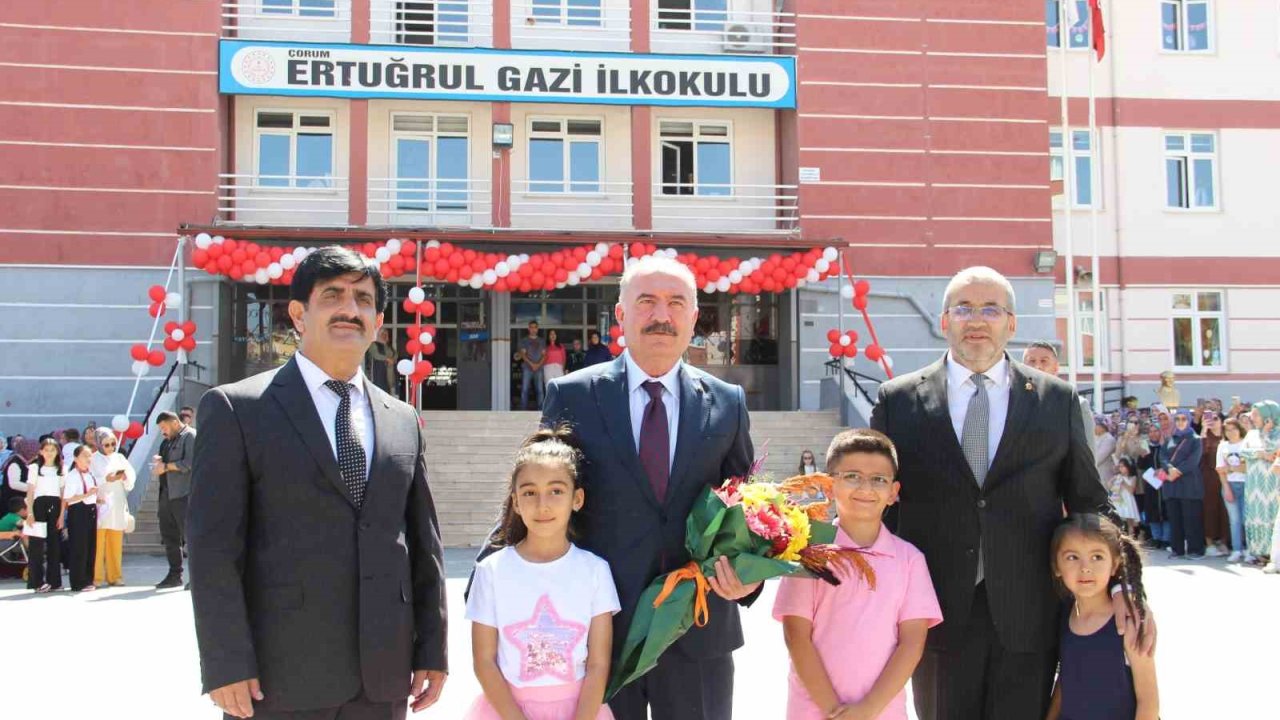 Çorum’da 86 bin öğrenci için karne heyecanı