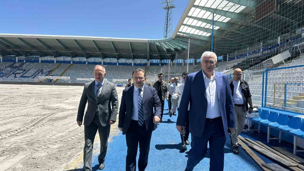 Milletvekili Altınok ve Öz, Kazımkarabekir Statı’ndaki zemin yenileme çalışmasını inceledi