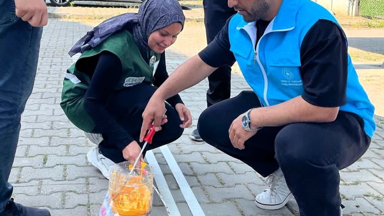 SUBÜ öğrencileri ‘Dumansız Hava Sahası’ oluşturdu