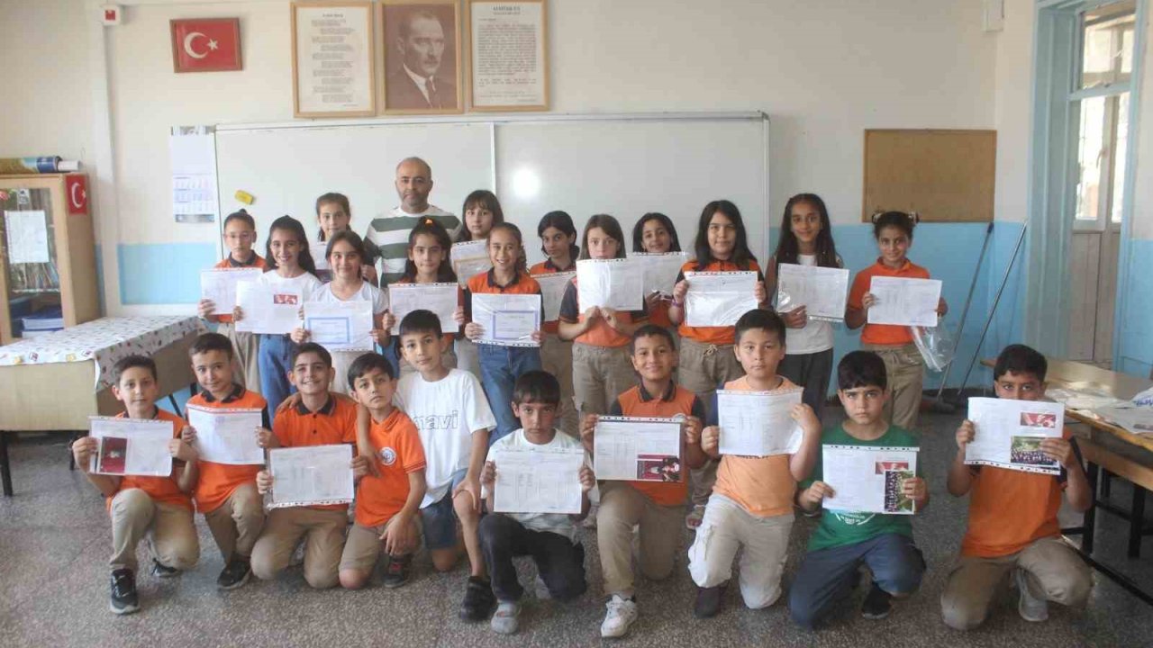 Yavuzeli’nde 5 bin öğrenci karne sevinci yaşadı