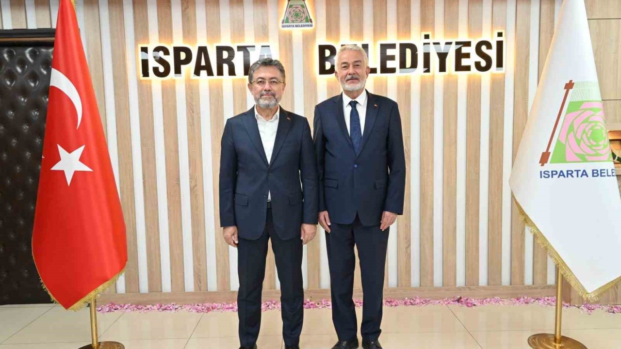 Bakan Yumaklı’dan Isparta’ya tam destek: "Vatandaşın lehine her adımın yanındayız"