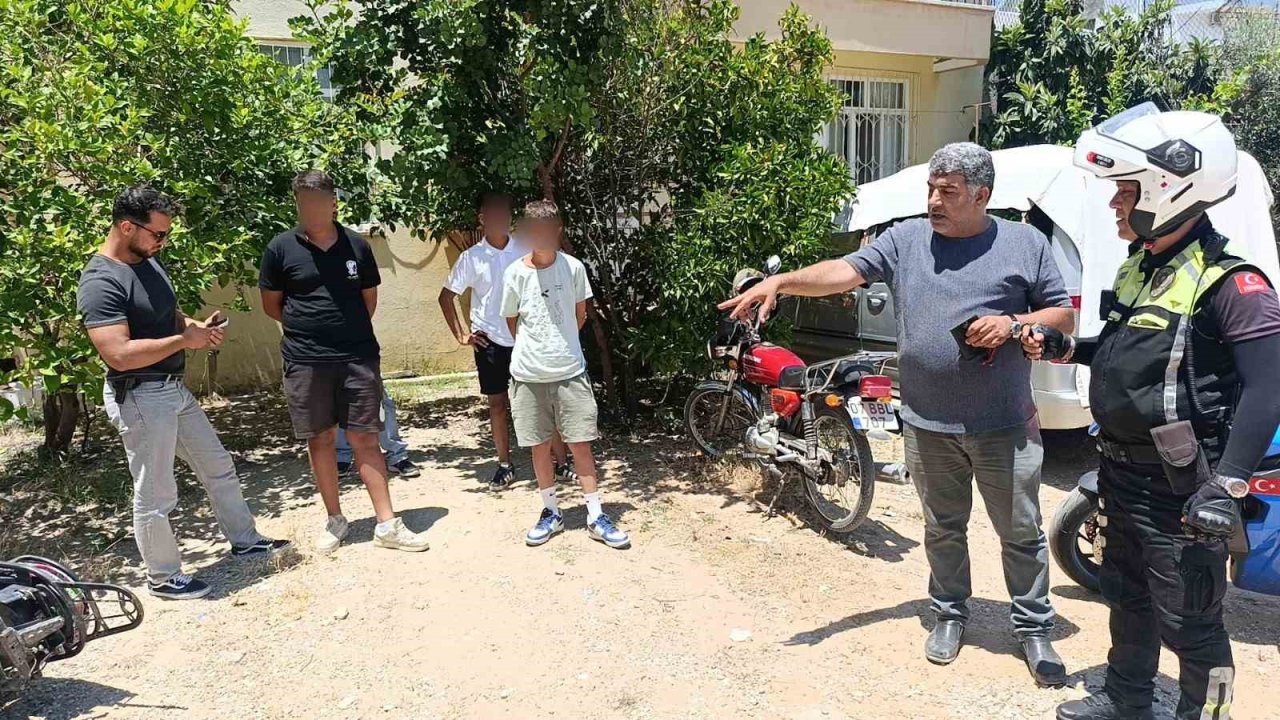 Asayiş ekiplerinden kaçan çocuk sürücülere ceza yağdı