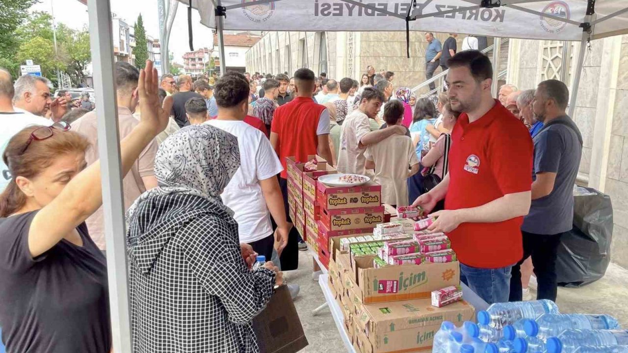 Körfez Belediyesi’nden 21 okulda ikram