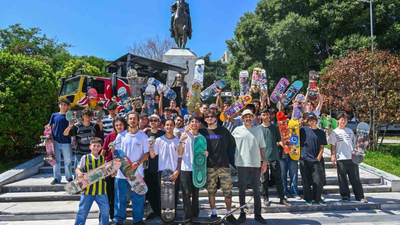 Dünya kaykay günü Beşiktaş belediyesi desteğiyle İnönü Parkı’nda kutlandı