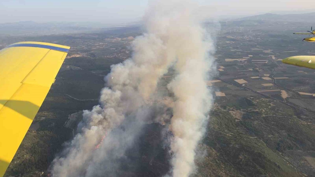 Kırkağaç yangını kontrol altına alındı